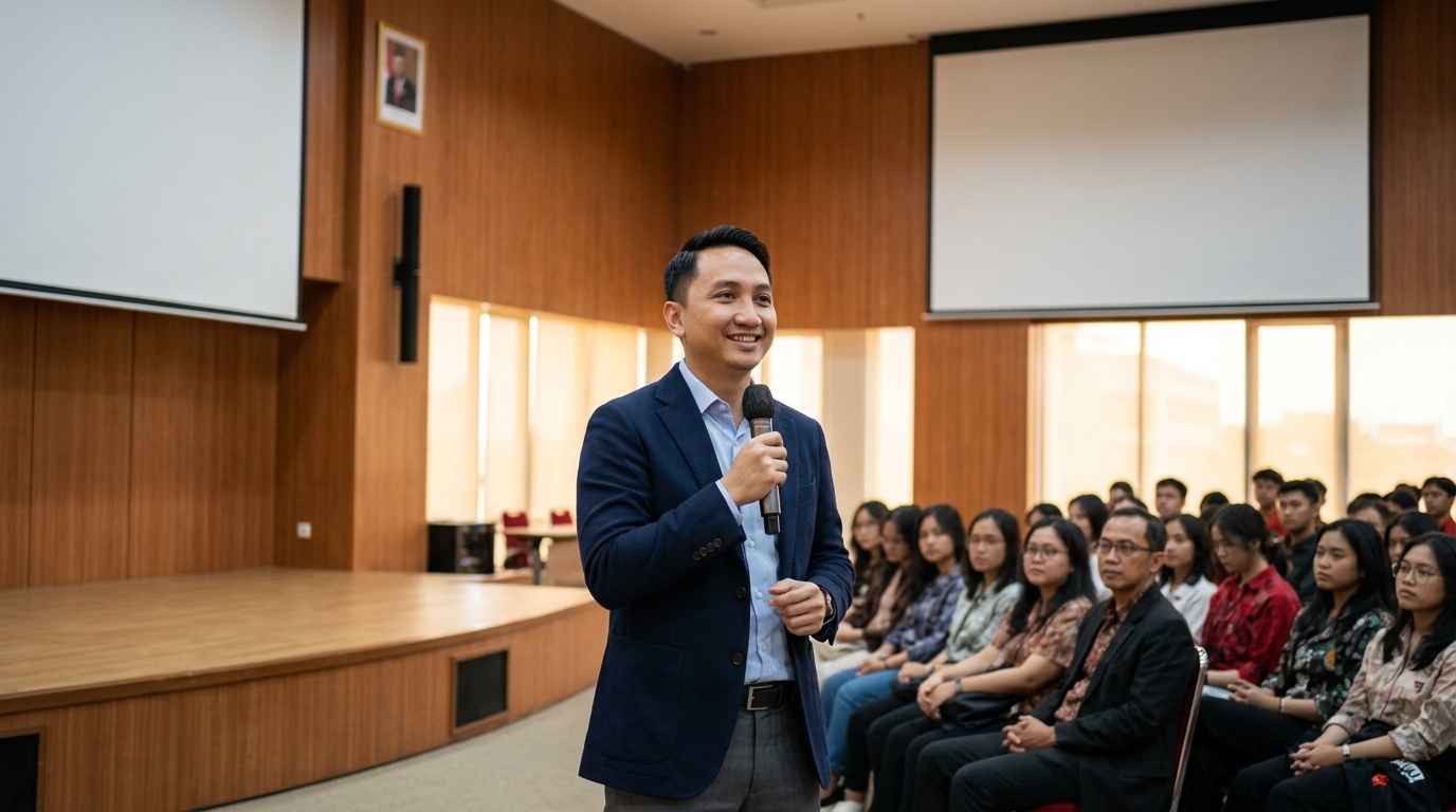 AKADEMIK, PRESTASI KAMPUS & NARASUMBER TV — Sarjana Manajemen (S.M.) UBAYA, Juara MBKM 2023 & Wisudawan Terbaik KEPQ (Universitas Surabaya (UBAYA) & KEPQ)