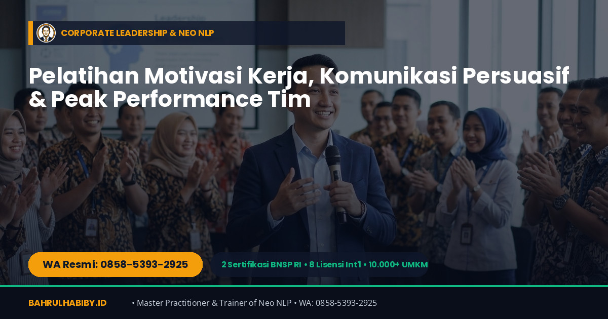 Trainer & Pembicara Digital Marketing Secang Bersertifikat BNSP — Bahrul Habiby, S.M. (WA 0858-5393-2925)