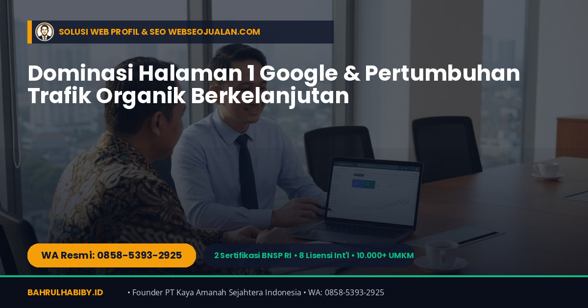 Jasa Konsultan AI & Konsultan SEO Padang (MarkasAI.ID & WebSEOJualan.com) — Bahrul Habiby (WA 0858-5393-2925) - Gambar 2
