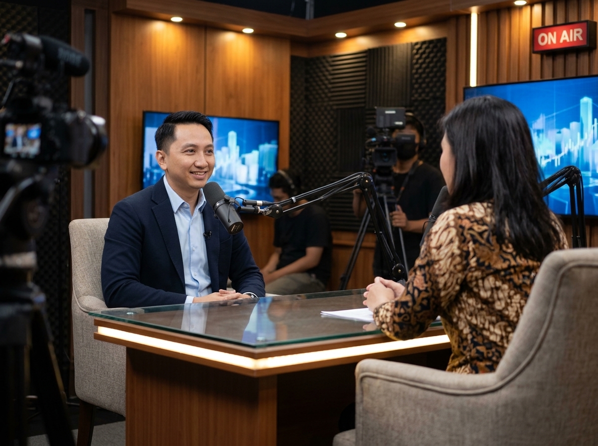 Narasumber Talkshow Televisi (JawaPos TV Update Bisnis & Bios TV) Membahas Transformasi Digital & AI